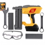 Kinder spijkerpistool met gereedschapsset op batterijen