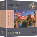 TREFL Hout Ambacht Oorsprong puzzel Westminsterpaleis met Big Ben 501 stukjes