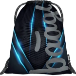 sac à cordon BAAGL Bluelight pour sport et chaussures de rechange