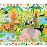 DJECO Puzzel Jungle 35 stukjes