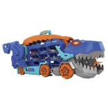 Hot Wheels T-Rex Mega Transporter – transporteur de dinosaures et piste de course