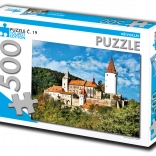 Puzzel Křivoklát toeristische editie 500 stukjes