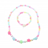 Fashion Jewelry Set with Roses