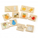 Puzzle didactique « Ce qui va ensemble » BIGJIGS TOYS