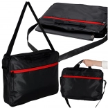 zwarte laptoptas 15,6 inch met schouderriem