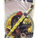 Schuimzwaard en schild D‑Rex voor kinderen