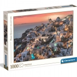 clementoni puzzle 1000 pièces hq – shades of santorini