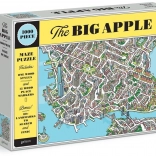 Galison puzzel Het Grote Appel New York 2-in-1, 1000 stukjes