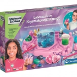 Naukowa Zabawa laboratorium kristallen versieringen CLEMENTONI
