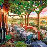 Puzzle TREFL Premium Plus Tea Time : vignoble italien 1000 pièces