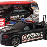 Police Sports Car 1:16, black with sound