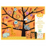 Djeco kit créatif Animaux à poursuivre