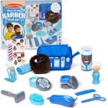 kids’ barber set with accessories, 16 pieces