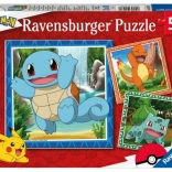Ravensburger puzzel Pokémon 3x49 stukjes