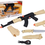Toy Set Desert Battle Rifle 52 cm – Czech Packaging