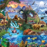 EUROGRAPHICS Puzzel Dieren van de Wereld 5000 stukjes