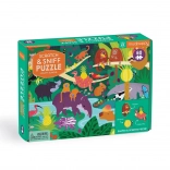 Mudpuppy geurig puzzel Fruitjungle, 60 stukjes