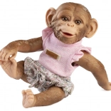 Guca realistic monkey baby doll with vinyl body 32 cm