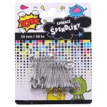 Safety pins 30 mm, 50 pcs