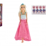 Anlily doll with sparkling diamonds 30 cm