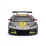 modèle de voiture en métal 1:24 BBURAGO Corvette C8.R 2020 jaune de course