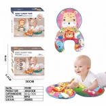 Coussin sensoriel pour les tout-petits girafe avec suspensions amovibles