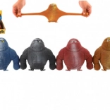 Antistress uitrekbare gorilla van siliconenmateriaal