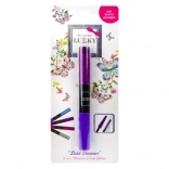 Lukky 2-in-1 mascara en glitters voor wimpers