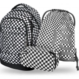 Baagl Set 3 Scolaire Skate Max : Sac à dos, Trousse et Sac