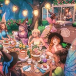 Ravensburger puzzel Magisch diner XXL