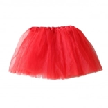Red tulle tutu skirt for kids – carnival, ballet, dance performances