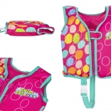 Gilet de natation rose pour enfants