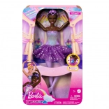 Barbie Dreamtopia balletdanseres met magische lichtjes – brunette