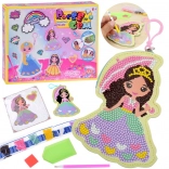 Creatieve set met diamanten stickeren Prinses