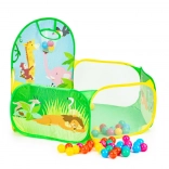 Kindertent met ballen en basketbalring IPLAY