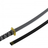 Samurai Sword with Scabbard