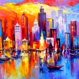 Enjoy Puzzle Abendliches New York 1000 Teile