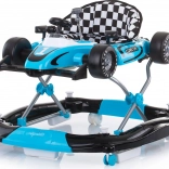Trotteur interactif 4-en-1 Car Racer Blue