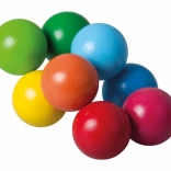 Detoa perles en bois sur cordon pour bébés