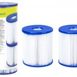 cartouches de filtration pour pompe de piscine type I, 2 pcs Bestway