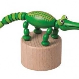 Figurine crocodile pressante Detoa