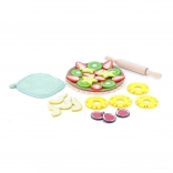 Vilac atelier de tartes aux fruits – ensemble en bois pour cuisine d’enfants