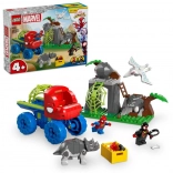 LEGO MARVEL SPIDEY Team Rescue Mission in the Dino Off-Roader