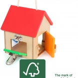 Huisje met sloten van FSC-hout small foot
