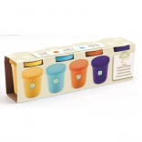 Pâte à modeler colorée DJECO - 4 couleurs naturelles