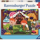 Puzzle Ravensburger Monde enchanté des contes 2×12 pièces