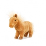 Pluche bruine pony 23 cm