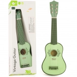 Guitare en bois pour enfants vintage CLASSIC WORLD 3+