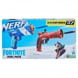 Nerf Fortnite double set de blasters avec fléchettes