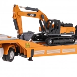 Véhicules de construction avec remorque détachable